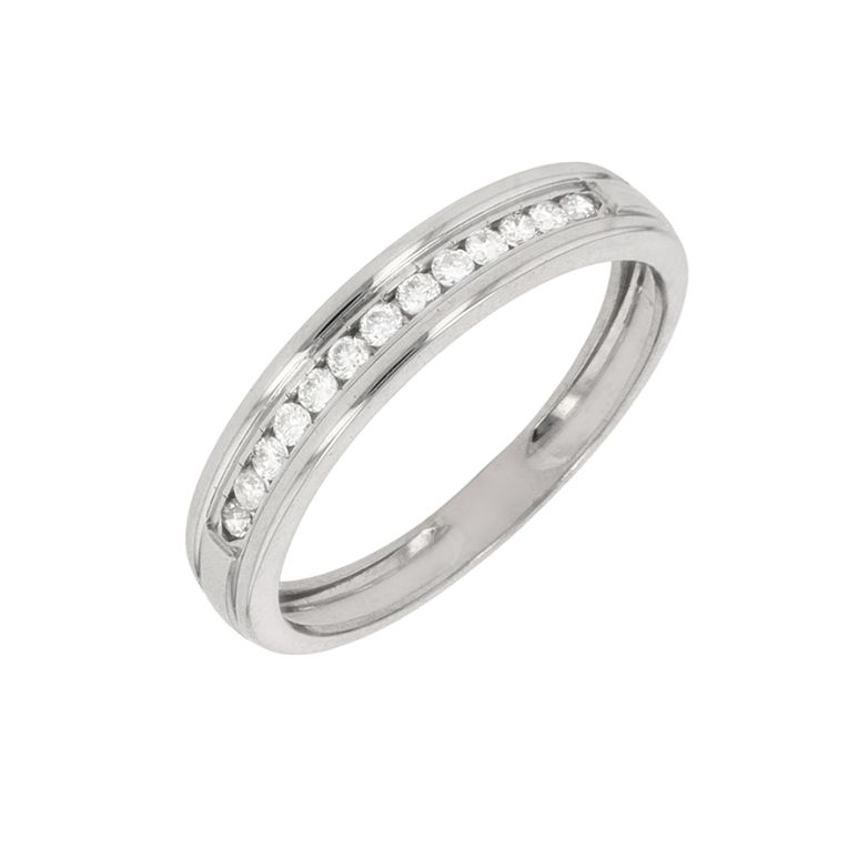 Alliance diamants 0.19 carat or blanc 2.98g Comme neuf -  reconditionné disponible sur Gemme Les Bijoux